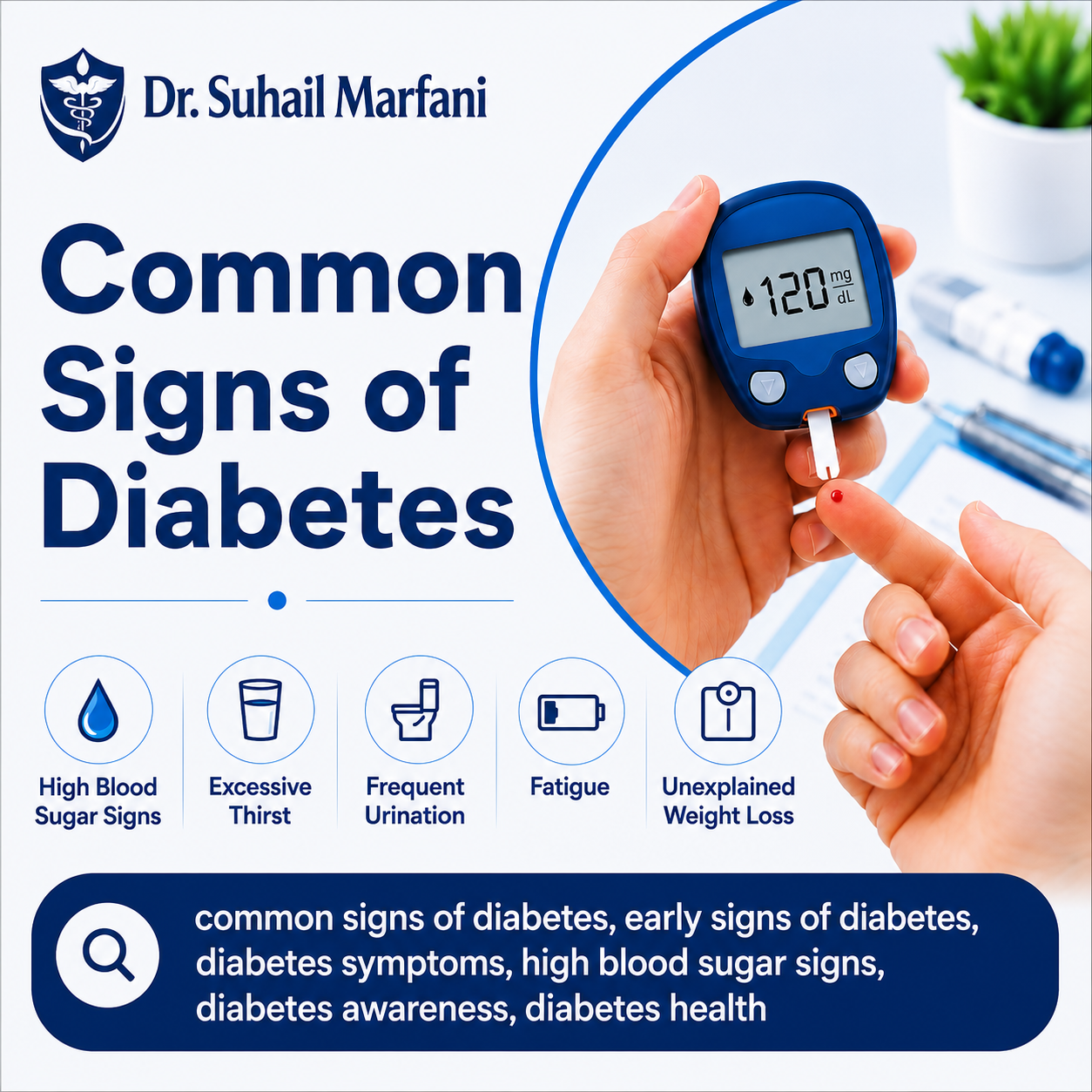 Common Signs of Diabetes.
