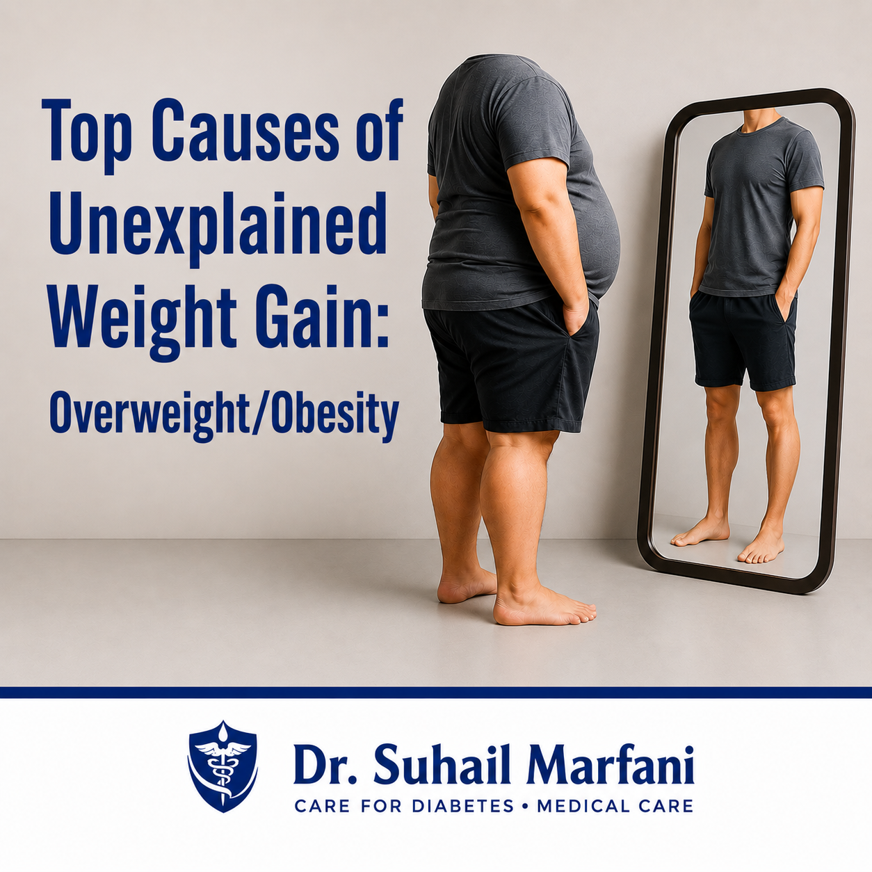 Top Causes of Unexplained Weight Gain:             Overweight/Obesity